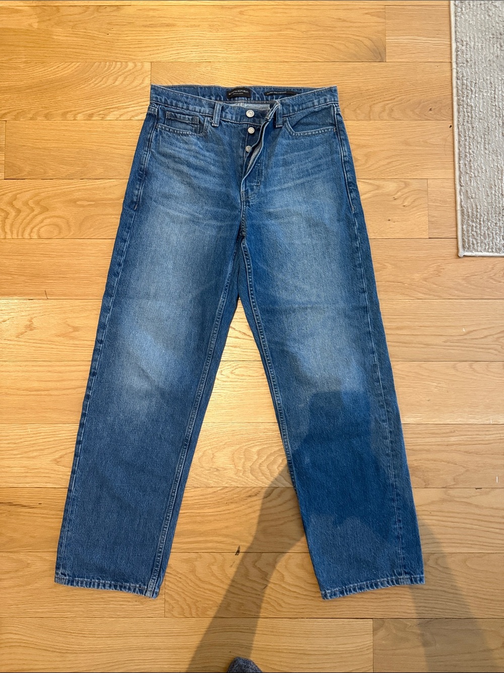 banana republic loose stovepipe jeans